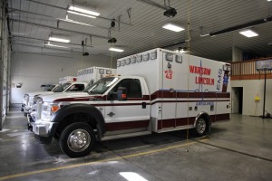 Ambulance Bay at Station One